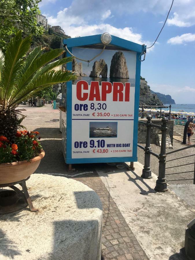 La Conchiglia Villa Minori Dış mekan fotoğraf